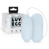 Вибратор LUV EGG Blue, голубой LUV001BLU - интернет-магазине интимных товаров sexshot.ru с доставкой по Москве и России 