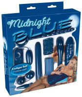 Набор секс-игрушек бирюзового цвета Midnight Blue Set by You2Toys - интернет-магазине интимных товаров sexshot.ru с доставкой по Москве и России 