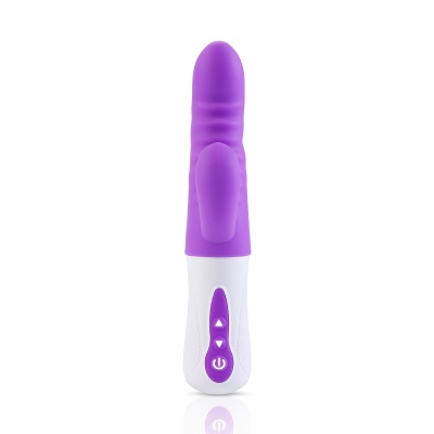 Bибростимулятор Purple Punch со встроенным аккумулятором - интернет-магазине интимных товаров sexshot.ru с доставкой по Москве и России 